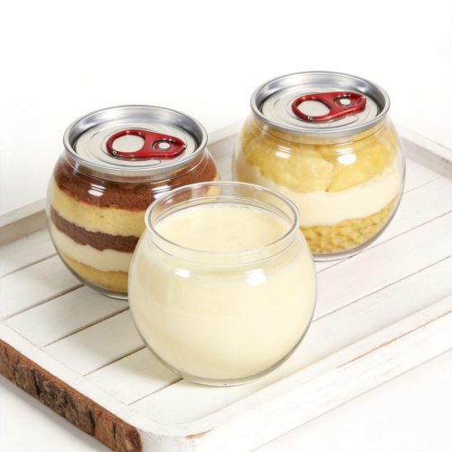 Round Plastic Cans-210ml